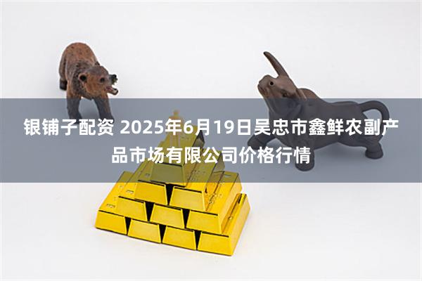银铺子配资 2025年6月19日吴忠市鑫鲜农副产品市场有限公司价格行情